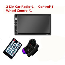 Load image into Gallery viewer, 2 Din Car Radio Double Din Car Stereo Autoradio 7" HD Multimedia Player Touch Screen Auto Audio Car Stereo Bluetooth FM Android