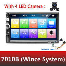 Load image into Gallery viewer, AMPrime Universal 2 din Car Multimedia Player Autoradio 2din Stereo 7" Touch Screen Video MP5 Player Auto Radio Backup Camera
