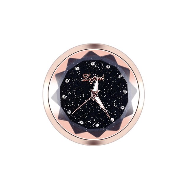 Car Styling Mini Clock Car Decoration Electronic Meter Vehicle Internal Stick-On Clock Car Decoration Car Accessories for Girl